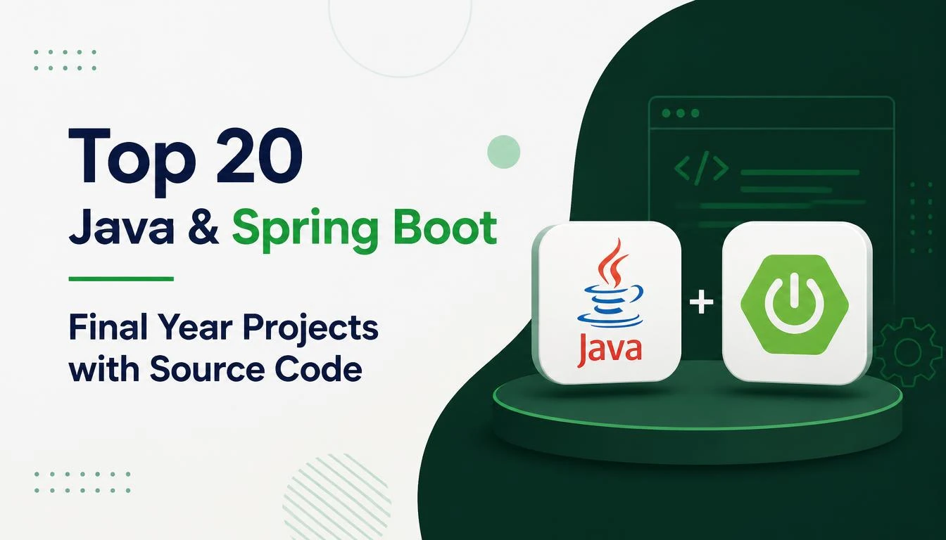 Top 20 Java & Spring Boot Final Year Projects with Source Code in Coimbatore