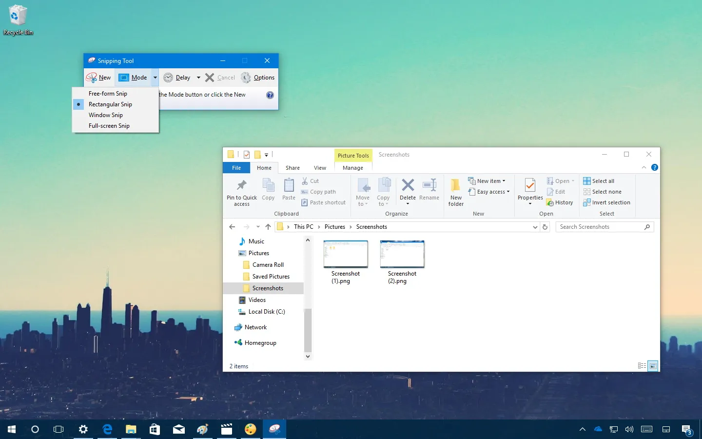 Report Screenshot